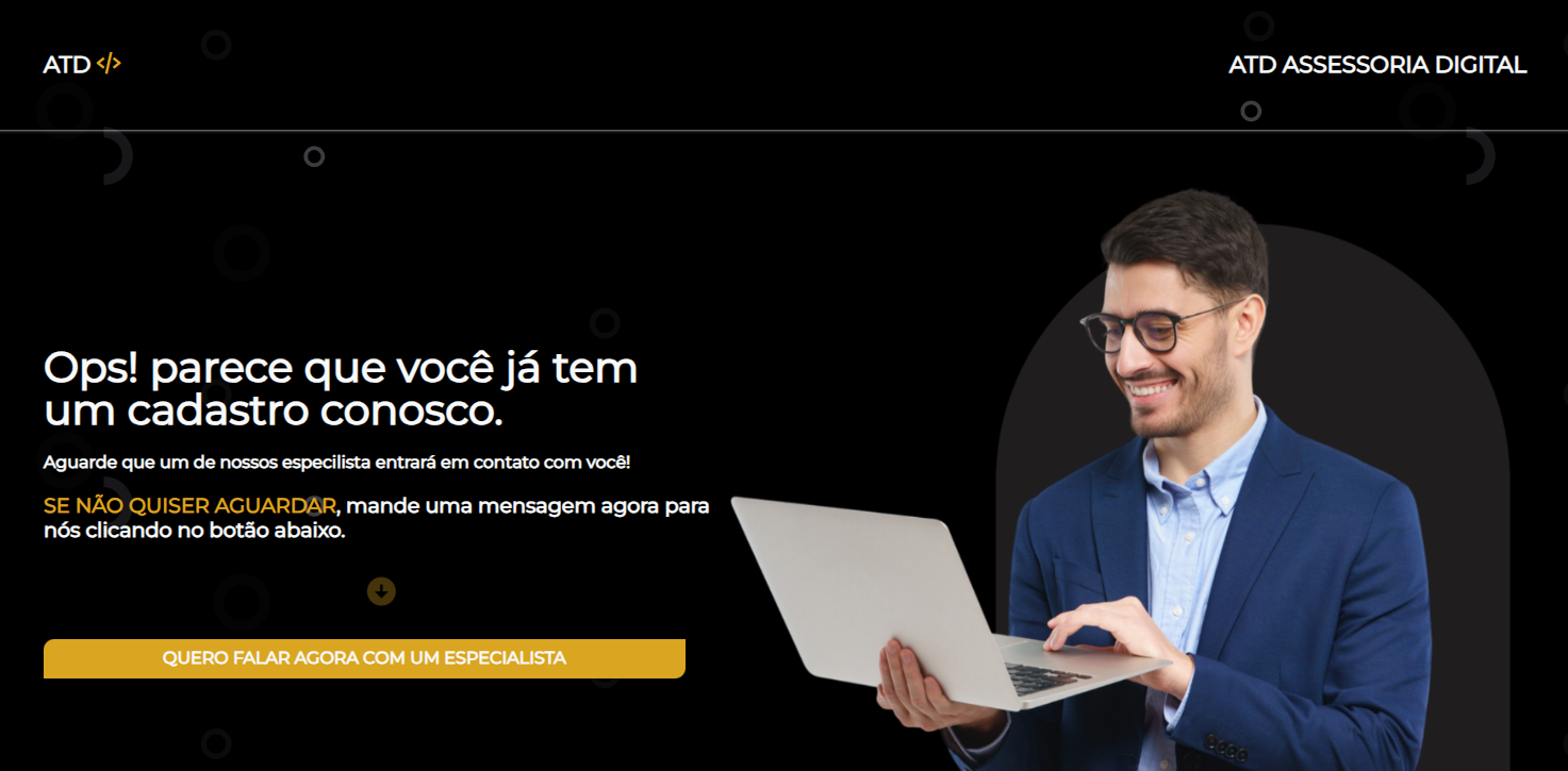 Demo Landing Page ATD